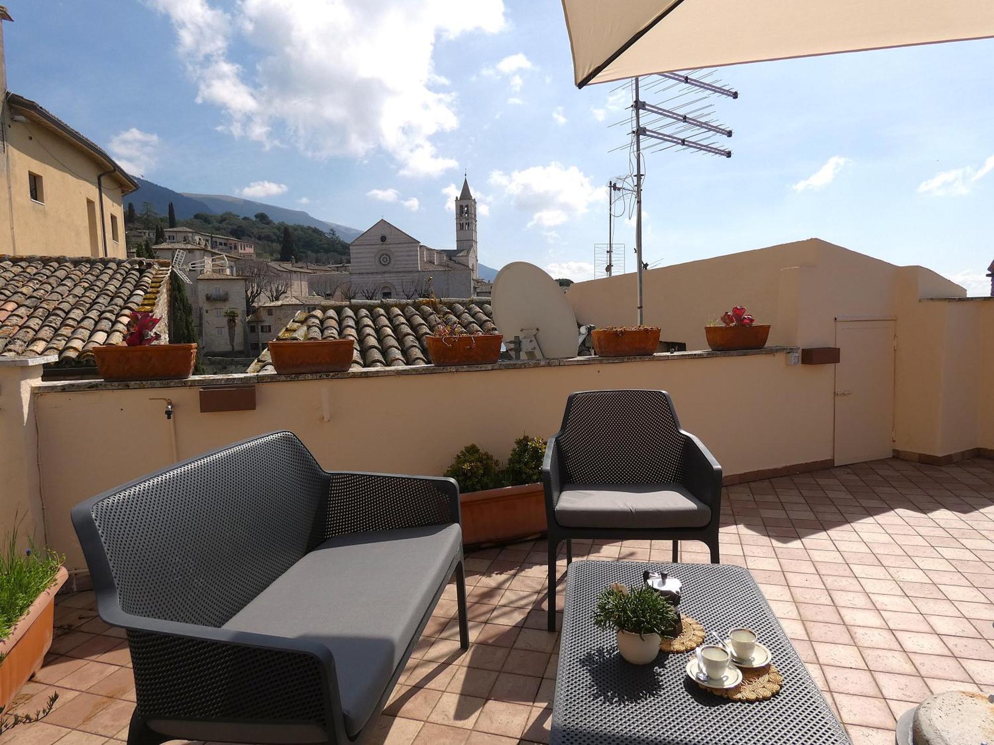 Scappo In Umbria, La Casa Di Eude Apartman Assisi Kültér fotó
